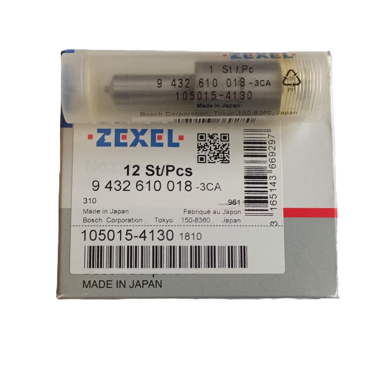 GENUINE ZEXEL - 105015-4130 (NP-DLLA154S324N413) -NOZZLE