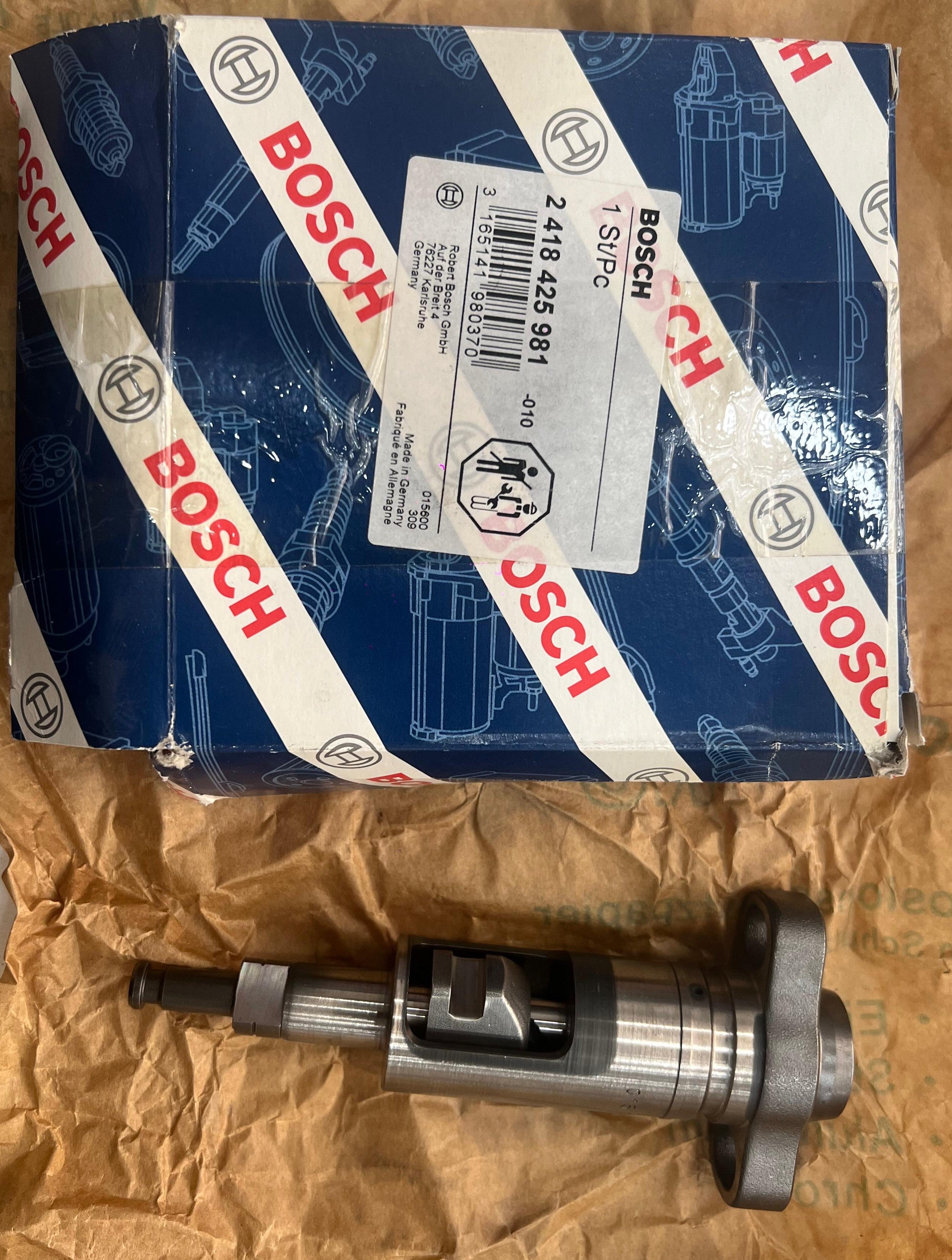 GENUINE BOSCH - 2418425981 - PUMP ELEMENT