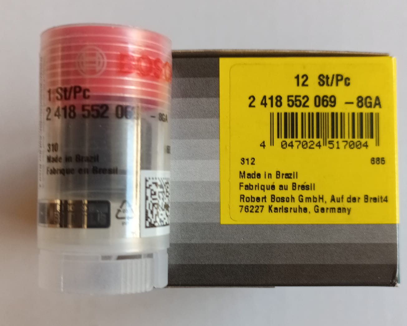 GENUINE BOSCH - 2418552069 - DELIVERY VALVE